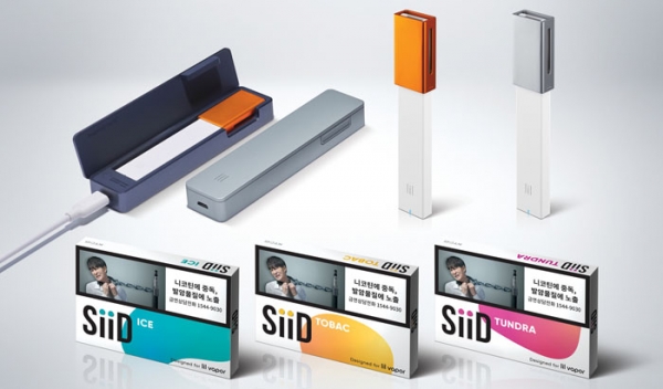 KT&G의 액상형 전자담배 릴베이퍼와 전용카트리지 시드./출처=KT&G