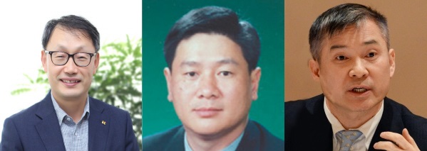 (사진 왼쪽부터) KT 구현모 사장, GS리테일 허연수 부회장, LG유플러스 하현회 부회장/출처=각 사