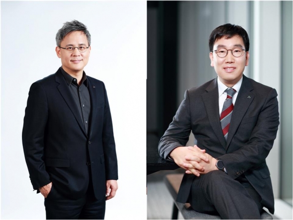 (사진 왼쪽부터) 김승환 사장, 이상목 사장./출처=아모레퍼시픽